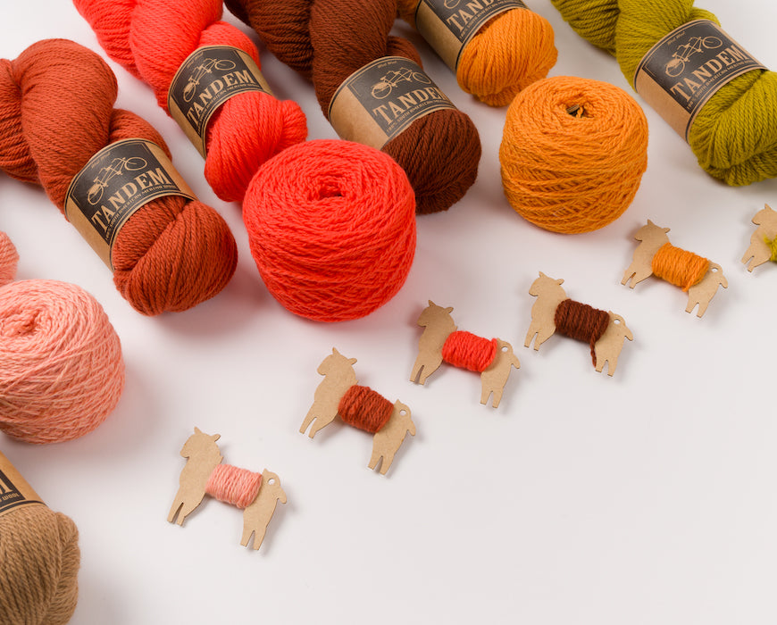 Wool Yarn-110 Orange U Glad - Cameron Trading Post