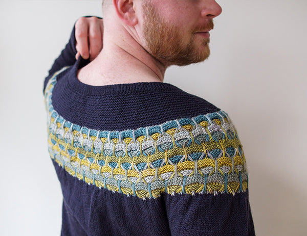 Lace Sweater Knitting Pattern Aurora