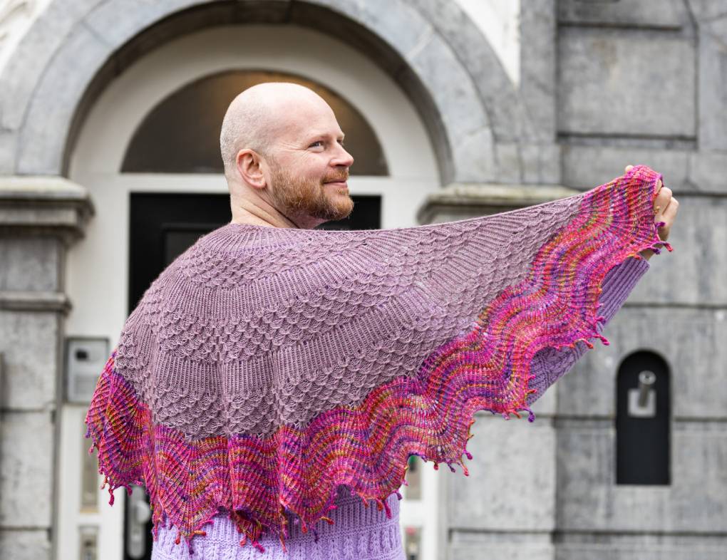 RIB VAULT SHAWL