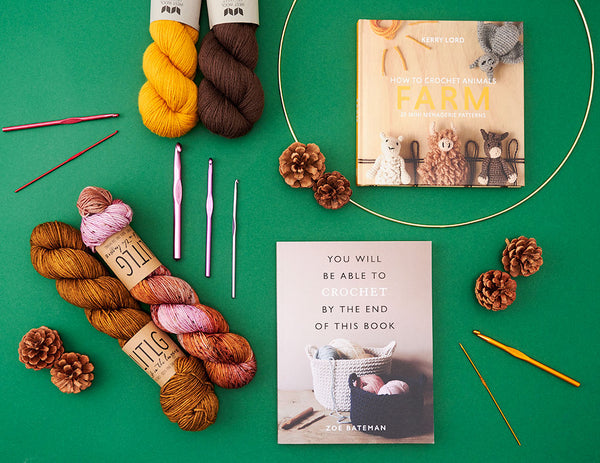 HOW TO CROCHET ANIMALS: WILD by KERRY LORD - Stephen & Penelope