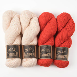 WESTKNITS KIT - HOT PEACHES