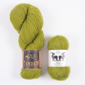 WESTKNITS KIT - AVOCADO MOHAIR MATCH DK