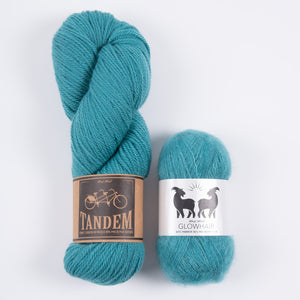 WESTKNITS KIT - BRACKISH MOHAIR MATCH TRIO DK