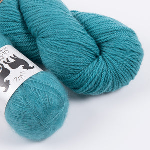 WESTKNITS KIT - BRACKISH MOHAIR MATCH TRIO DK