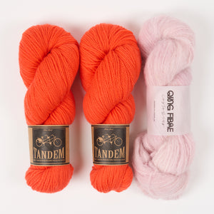 WESTKNITS KIT - ORANGE BERRY