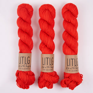 LITLG DK TWIST - DEEP CORAL