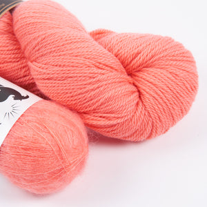 WESTKNITS KIT - FLAMINGO MOHAIR MATCH DK