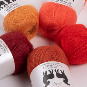 WESTKNITS KIT - HOT TANGERINES