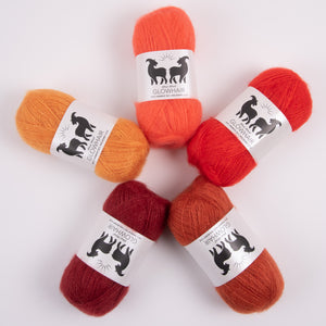 WESTKNITS KIT - HOT TANGERINES