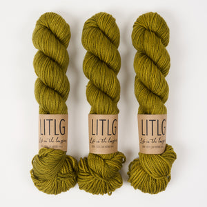 LITLG MERINO ARAN - GOLDEN GREEN