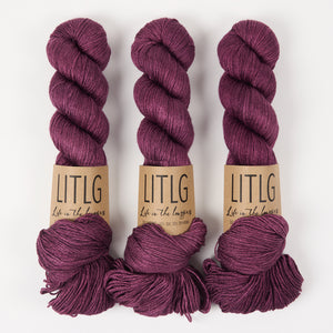 SILK MERINO - PLUM