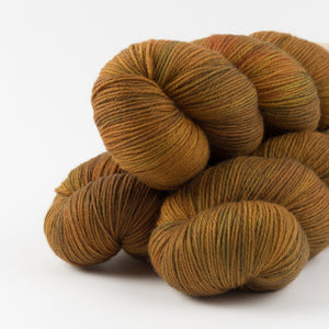 SOCK FINE 4PLY - RUST