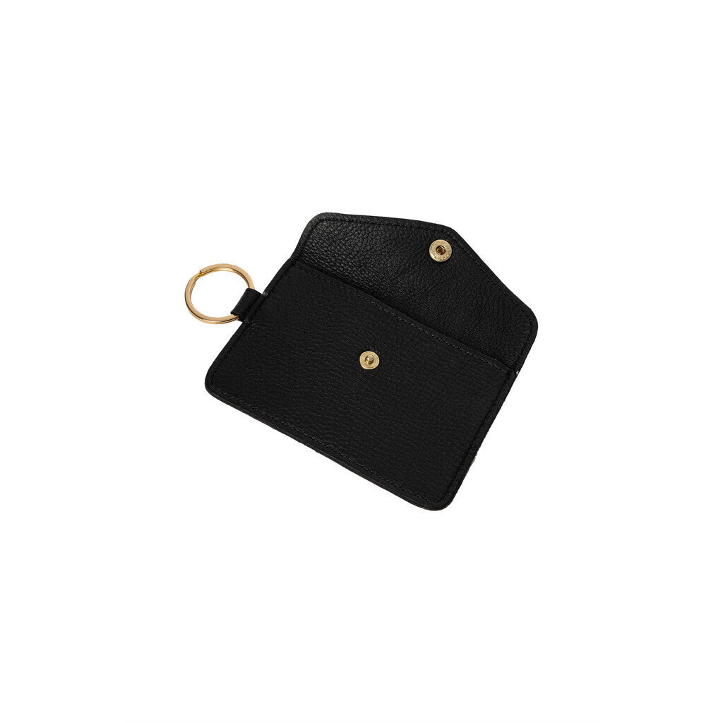 PROJECT 28 - BLACK - KEYRING SNAP POUCH