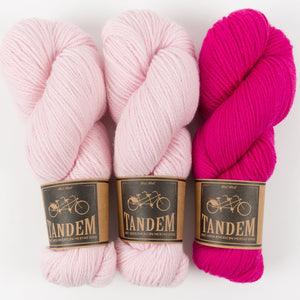 WESTKNITS KIT - PASTEL FUCHSIA