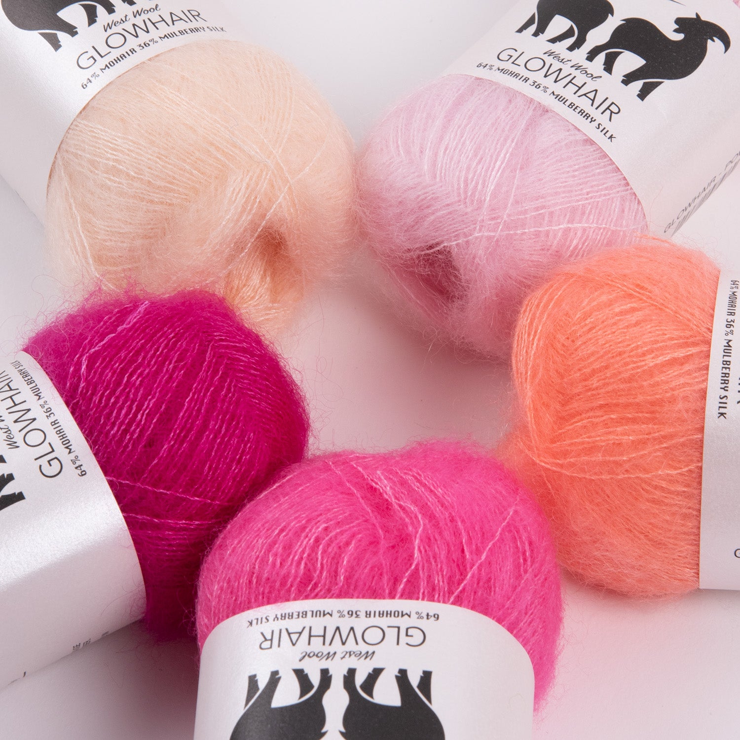 WESTKNITS KIT - PEACH TAFFY