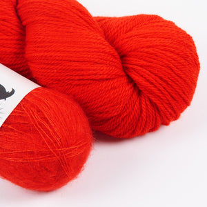 WESTKNITS KIT - RED HOT MOHAIR MATCH DK