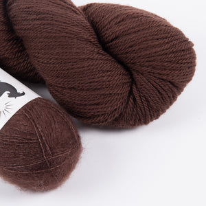 WESTKNITS KIT - TRUFFLE MOHAIR MATCH TRIO DK