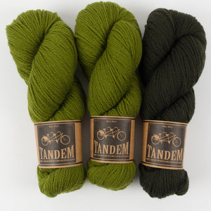 WESTKNITS KIT - WARM GREENS