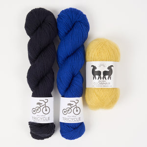 WESTKNITS KIT - NAVY BUTTERCUP