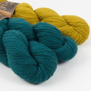 WESTKNITS KIT - TURQUOISE MUSTARD