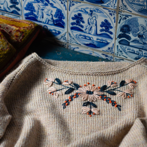 Embroidery on Knits by Judit Gummlich — Loom + Spindle