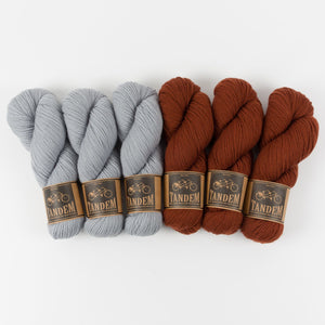 FLYING FOXTAIL BLANKET - CHESTNUT SKY