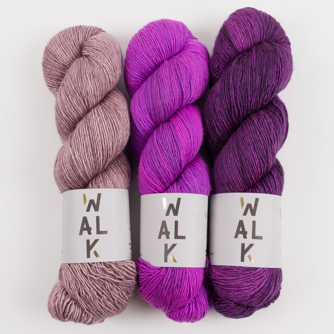 Blueberry Blender | Hand Dyed DK Weight Yarn