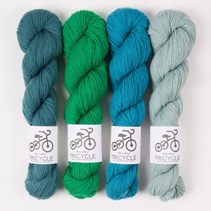 WESTKNITS KIT - GREEN SEA