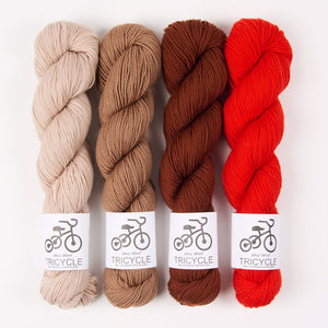 WESTKNITS KIT - HOT CHESTNUT