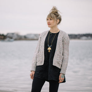 WINTER'S BEACH CARDI - NORWAY