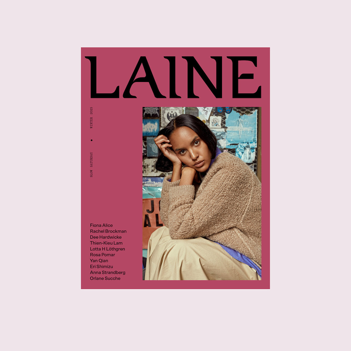 The release of the digital version of Worsted knitting book, Laine  Publishing in 2023