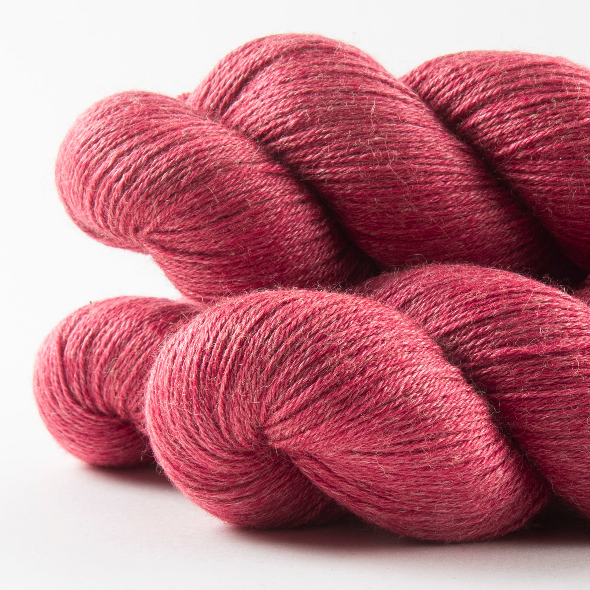 RAMIE SILK - CARMINE RED