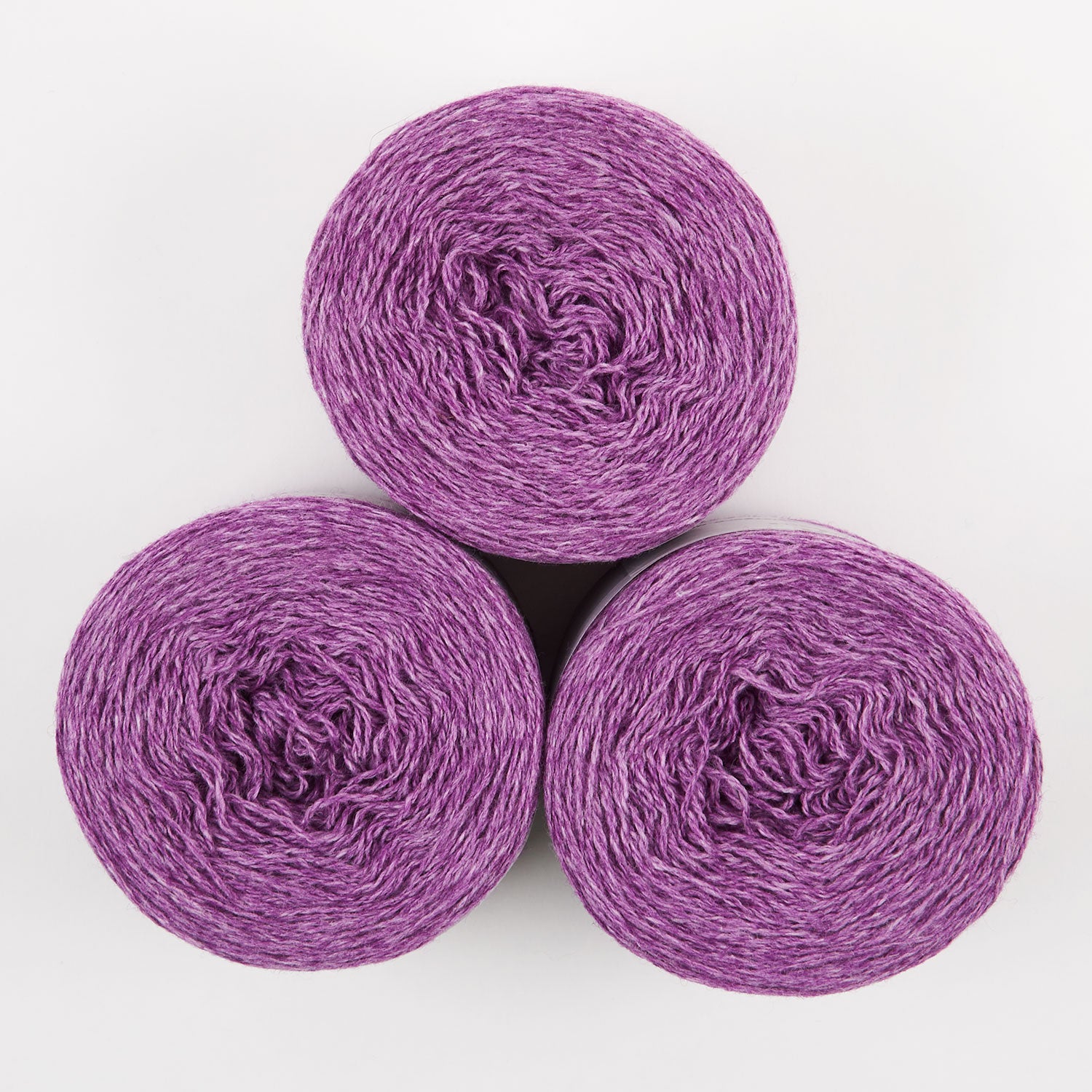 Hand Dyed Silk & Merino Worsted Yarn, Pink & Purple Butterfly Yarn